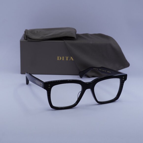 Dita SEQUOIA-DTX-757-A-03 Square Sunglasses - Black/Clear - Picture 1 of 9
